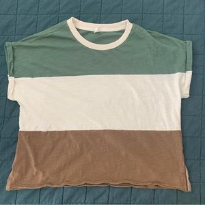 Roolee colorblock tee